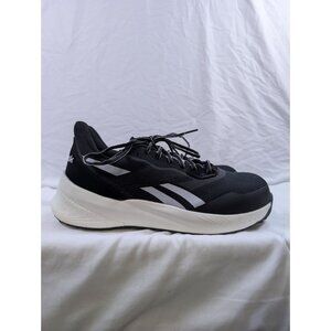 Reebok Black White Composite Toe Athletic Sneakers Womens 10.5 W Work Shoes